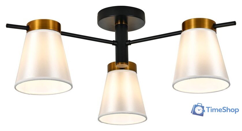 Люстра средней высоты Escada 120005/3R ES0000056 (Black/Gold) - Изображение №1 — Интернет-магазин Time-Shop