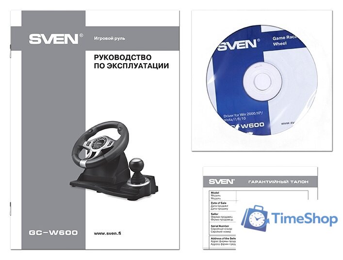 Руль SVEN GC-W600 - Изображение №6 — Интернет-магазин Time-Shop