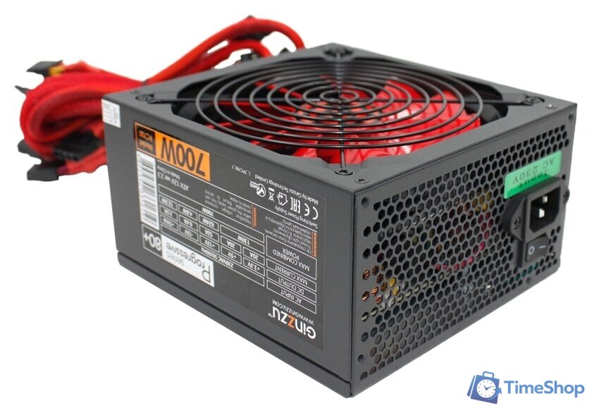 Блок питания Ginzzu PC700 - Изображение №2 — Интернет-магазин Time-Shop