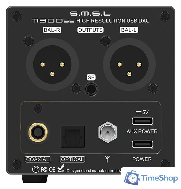 Настольный усилитель SMSL M300 SE - Изображение №3 — Интернет-магазин Time-Shop