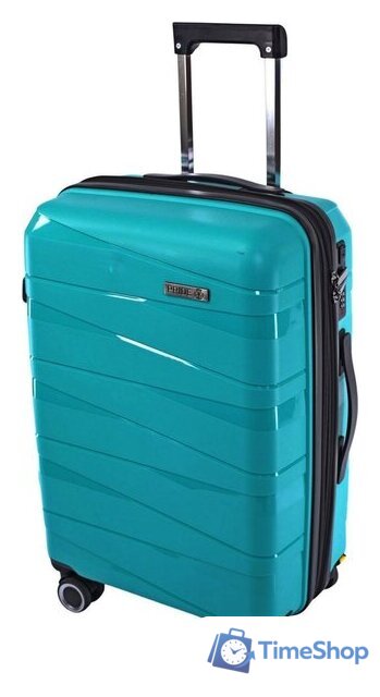 Чемодан-спиннер Pride РР-201 (M, бирюзовый) - Изображение №2 — Интернет-магазин Time-Shop