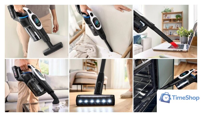 Пылесос Bosch Unlimited 10 BCS1041WAC - Изображение №5 — Интернет-магазин Time-Shop