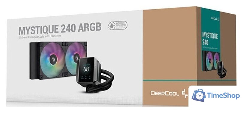 Система жидкостного охлаждения для процессора DeepCool Mystique 240 ARGB R-LX550-BKADSNC-G-1 - Изображение №4 — Интернет-магазин Time-Shop