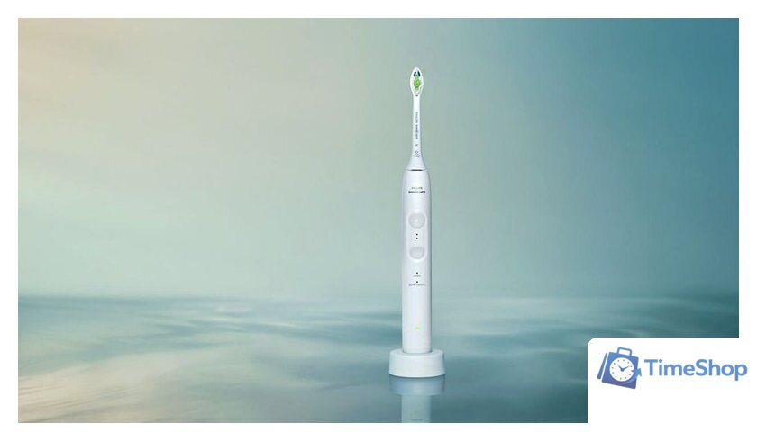 Электрическая зубная щетка Philips Sonicare 4100 HX4042/41 - Изображение №6 — Интернет-магазин Time-Shop