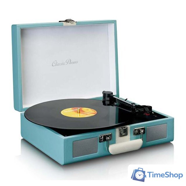 Виниловый проигрыватель Lenco TT-110 (голубой/белый) - Изображение №5 — Интернет-магазин Time-Shop