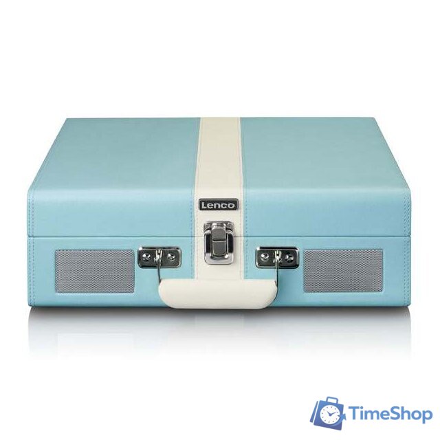 Виниловый проигрыватель Lenco TT-110 (голубой/белый) - Изображение №2 — Интернет-магазин Time-Shop