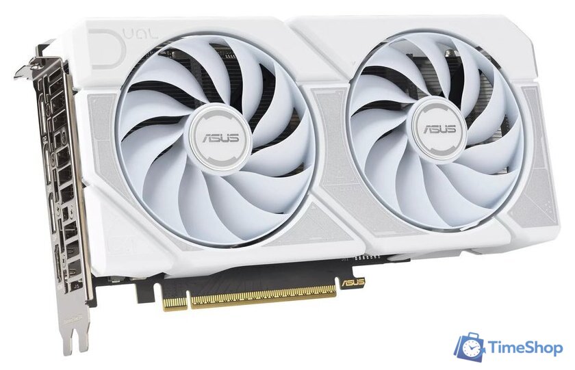Видеокарта ASUS Dual GeForce RTX 5060 Ti 16GB GDDR7 White OC Edition DUAL-RTX5060TI-O16G-WHITE - Изображение №3 — Интернет-магазин Time-Shop