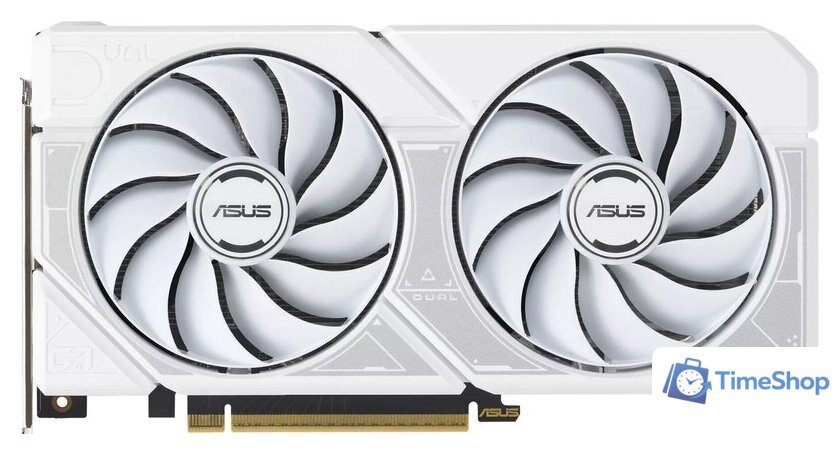 Видеокарта ASUS Dual GeForce RTX 5060 Ti 16GB GDDR7 White OC Edition DUAL-RTX5060TI-O16G-WHITE - Изображение №2 — Интернет-магазин Time-Shop