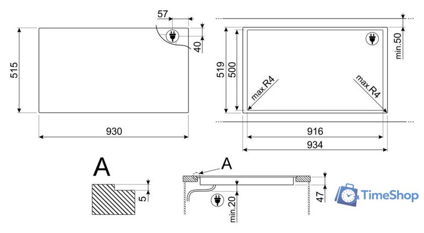 Варочная панель Smeg SIA1963DS - Изображение №12 — Интернет-магазин Time-Shop
