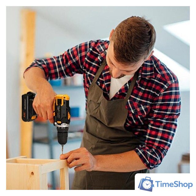 Дрель-шуруповерт Deko DKCD20FU-Li SET 63 063-4175 (с 2-мя АКБ, кейс) - Изображение №9 — Интернет-магазин Time-Shop