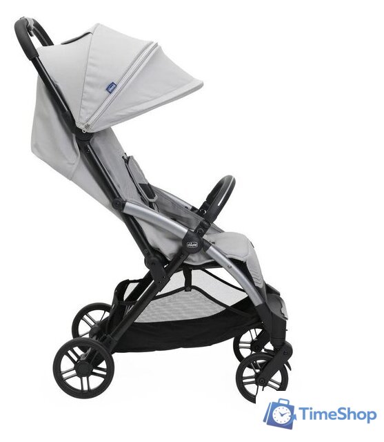 Коляска прогулочная «книга» Chicco Goody Xplus Pearl (Grey) - Изображение №3 — Интернет-магазин Time-Shop