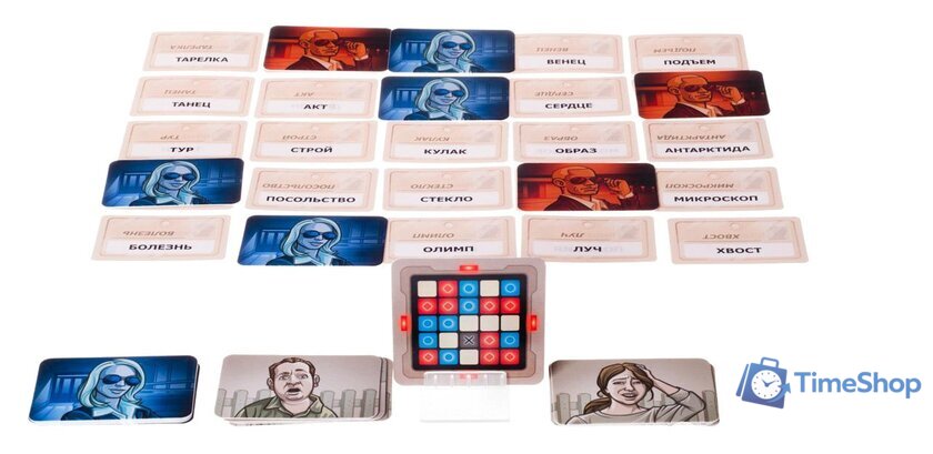 Настольная игра GaGa Games Кодовые Имена (Codenames) [GG041] - Изображение №4 — Интернет-магазин Time-Shop