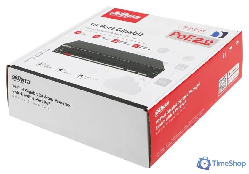 Управляемый коммутатор 2-го уровня Dahua DH-CS4010-8GT-110 - Изображение №8 — Интернет-магазин Time-Shop