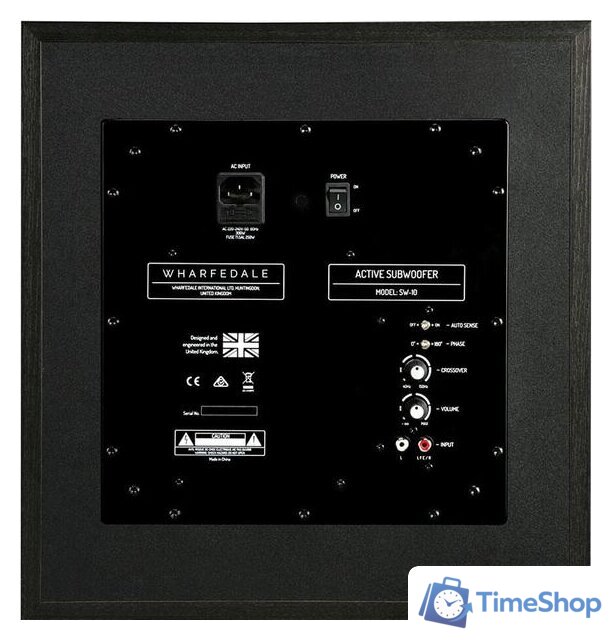Проводной сабвуфер Wharfedale SW-10 (черный) - Изображение №3 — Интернет-магазин Time-Shop
