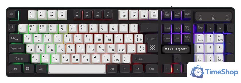 Клавиатура Defender Dark Knight GK-077 45078 - Изображение №1 — Интернет-магазин Time-Shop