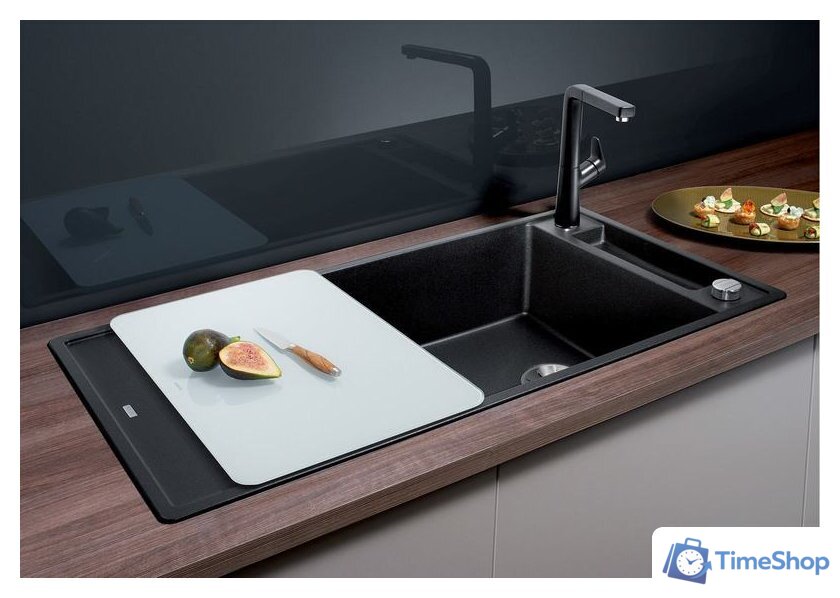 Кухонная мойка Blanco Axia III XL 6 S 525858 (черный) - Изображение №2 — Интернет-магазин Time-Shop