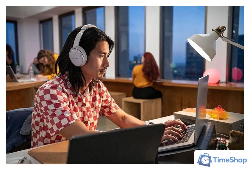 Наушники Bose QuietComfort 45 (белый) - Изображение №5 — Интернет-магазин Time-Shop