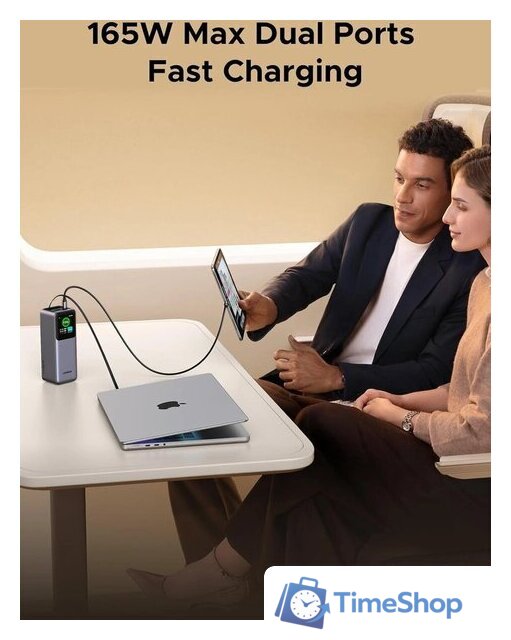 Внешний аккумулятор Ugreen PB726 95670B 20000mAh (серый) - Изображение №7 — Интернет-магазин Time-Shop