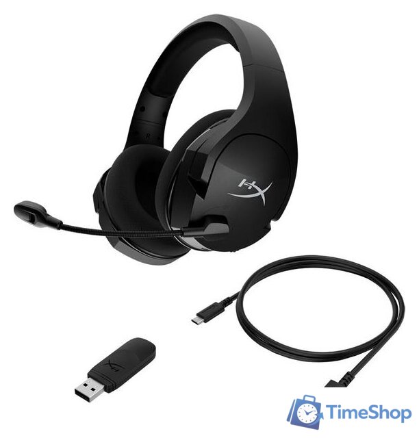 Наушники HyperX Cloud Stinger Core Wireless DTS - Изображение №8 — Интернет-магазин Time-Shop
