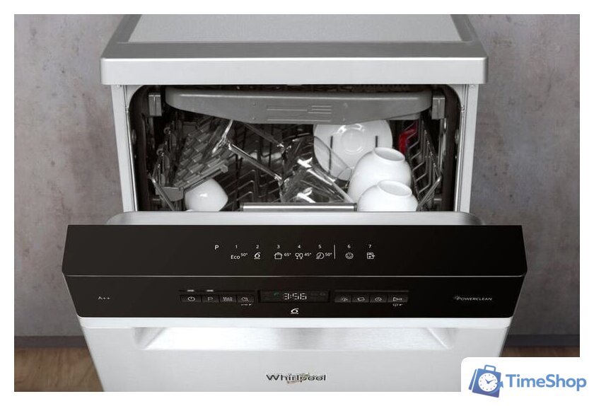 Отдельностоящая посудомоечная машина Whirlpool WSFO 3O23 PFX - Изображение №14 — Интернет-магазин Time-Shop