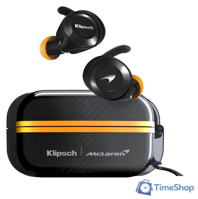 Наушники Klipsch T5 II Sport McLaren Edition - Изображение №1 — Интернет-магазин Time-Shop