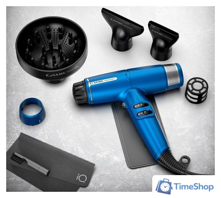 Фен GA.MA IQ Lite PH6030.BL (синий) - Изображение №1 — Интернет-магазин Time-Shop