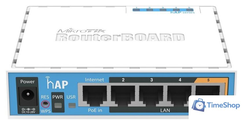 Wi-Fi роутер Mikrotik RB951Ui-2nD - Изображение №1 — Интернет-магазин Time-Shop