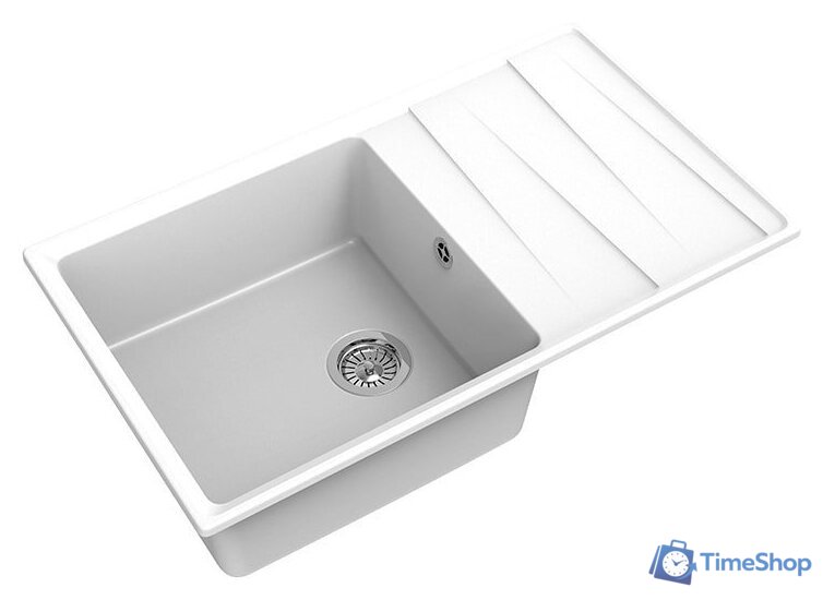 Кухонная мойка GranFest GF-LV-860L (иней) - Изображение №1 — Интернет-магазин Time-Shop