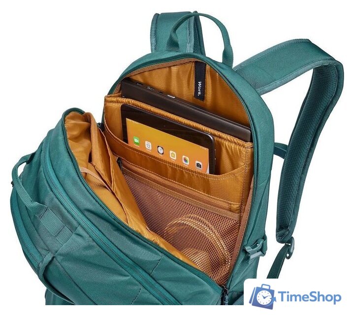 Городской рюкзак Thule EnRoute 26L TEBP4316MG (зеленый) - Изображение №5 — Интернет-магазин Time-Shop