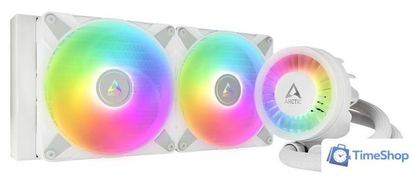 Система жидкостного охлаждения для процессора Arctic Liquid Freezer III 280 A-RGB White ACFRE00151A - Изображение №1 — Интернет-магазин Time-Shop