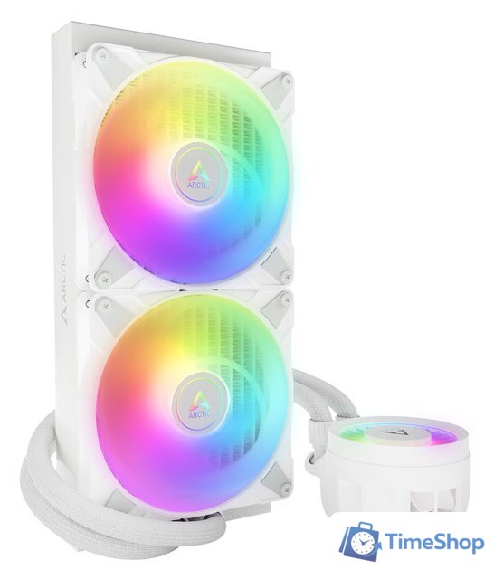 Система жидкостного охлаждения для процессора Arctic Liquid Freezer III 280 A-RGB White ACFRE00151A - Изображение №4 — Интернет-магазин Time-Shop