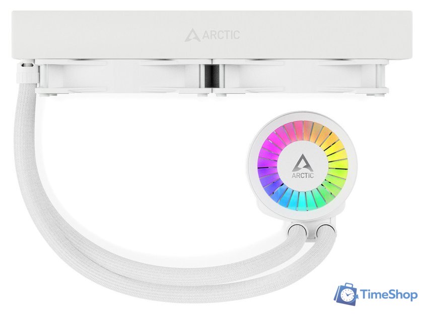 Система жидкостного охлаждения для процессора Arctic Liquid Freezer III 280 A-RGB White ACFRE00151A - Изображение №5 — Интернет-магазин Time-Shop