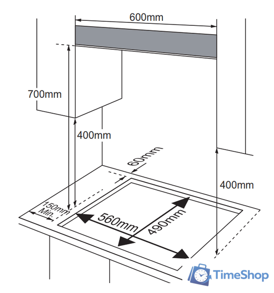 Варочная панель Samsung NA64H3010AK/WT - Изображение №5 — Интернет-магазин Time-Shop
