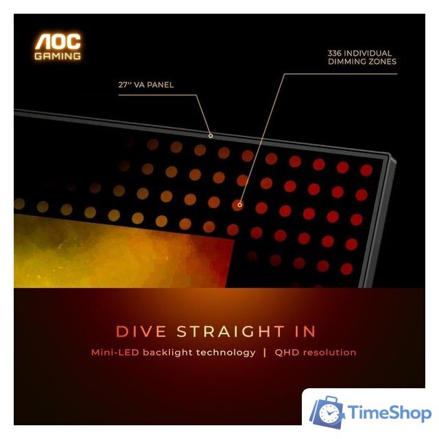 Игровой монитор AOC Gaming Q27G3XMN - Изображение №3 — Интернет-магазин Time-Shop