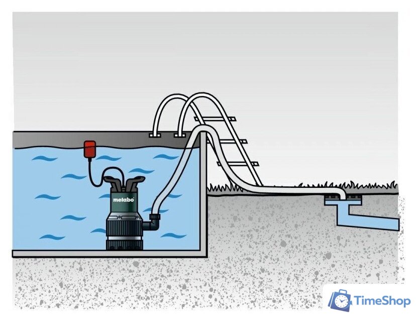 Дренажный насос Metabo Tps 16000 S Combi 0251600000 - Изображение №10 — Интернет-магазин Time-Shop