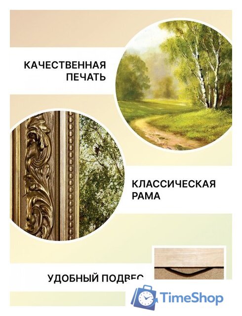 Картина Декарт 8Л3315 - Изображение №4 — Интернет-магазин Time-Shop