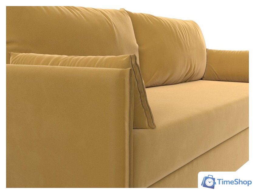 Диван Лига диванов Сайгон 348 (микровельвет желтый) - Изображение №8 — Интернет-магазин Time-Shop