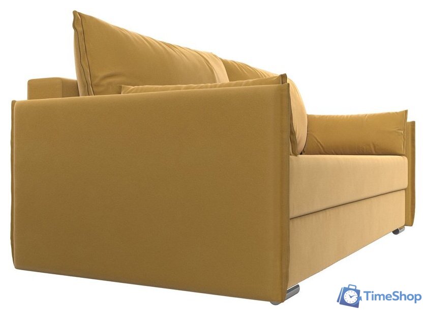 Диван Лига диванов Сайгон 348 (микровельвет желтый) - Изображение №2 — Интернет-магазин Time-Shop