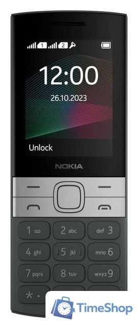 Кнопочный телефон Nokia 150 (2023) Dual SIM TA-1582 (черный) - Изображение №2 — Интернет-магазин Time-Shop