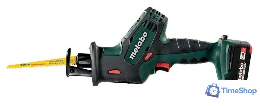 Сабельная пила Metabo SSE 18 LTX Compact 602266500 (с 2-мя АКБ 2 Ач, кейс) - Изображение №3 — Интернет-магазин Time-Shop