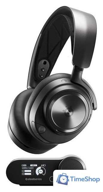 Наушники SteelSeries Arctis Nova Pro Wireless (черный) - Изображение №1 — Интернет-магазин Time-Shop