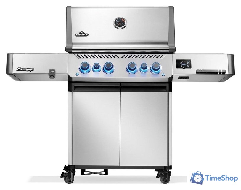 Газовый гриль для дачи Napoleon Prestige 500 Connected RSIB P500VXRSIBPSS-PL - Изображение №1 — Интернет-магазин Time-Shop