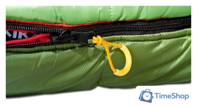 Спальный мешок AlexikA Forester (зеленый, левая молния) - Изображение №7 — Интернет-магазин Time-Shop