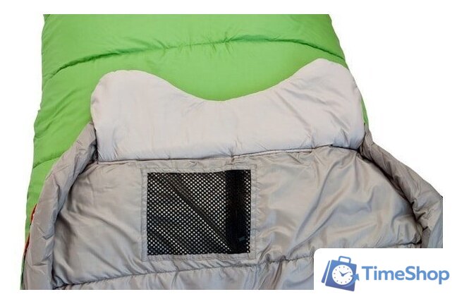 Спальный мешок AlexikA Forester (зеленый, левая молния) - Изображение №6 — Интернет-магазин Time-Shop