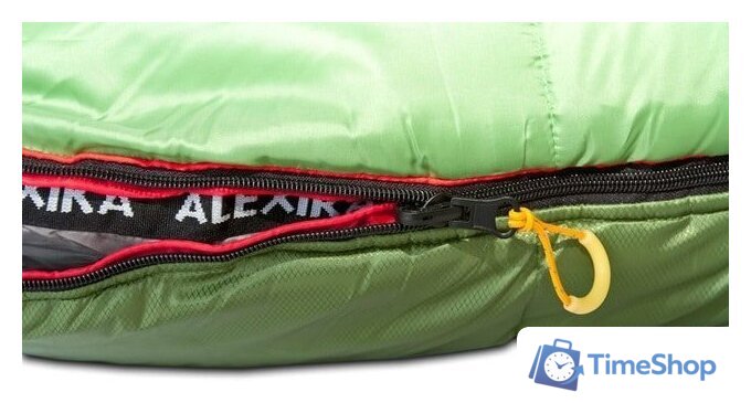 Спальный мешок AlexikA Forester (зеленый, левая молния) - Изображение №9 — Интернет-магазин Time-Shop