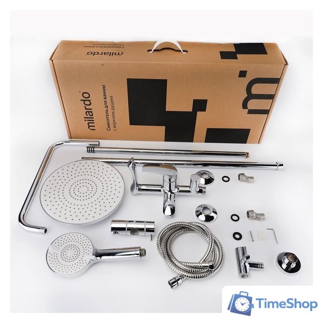 Душевая система  Milardo Rora RORSB4FM06 - Изображение №5 — Интернет-магазин Time-Shop