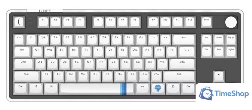 Клавиатура Lunacy Moonlight (белый, g3ms Onyx) - Изображение №1 — Интернет-магазин Time-Shop
