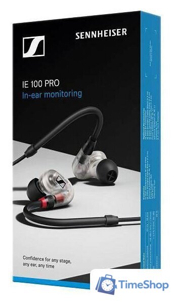 Наушники Sennheiser IE 100 Pro (прозрачный) - Изображение №6 — Интернет-магазин Time-Shop