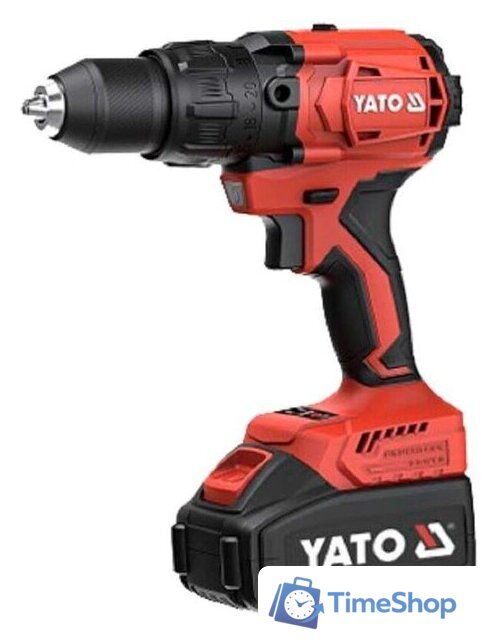 Ударная дрель-шуруповерт Yato YT-8277915 (с 2-мя АКБ, сумка) - Изображение №1 — Интернет-магазин Time-Shop