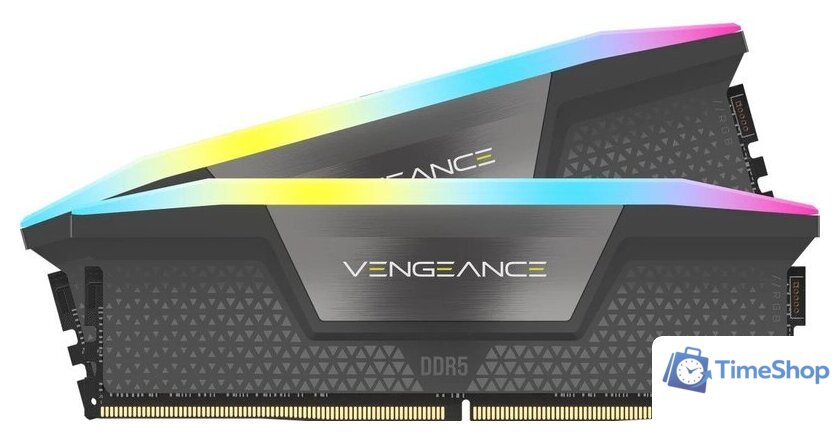 Оперативная память Corsair Vengeance RGB 2x16ГБ DDR5 6400 МГц CMH32GX5M2B6400Z32 - Изображение №7 — Интернет-магазин Time-Shop